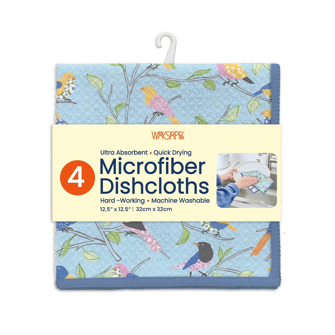S/4 Dishcloths | Floral & Finch