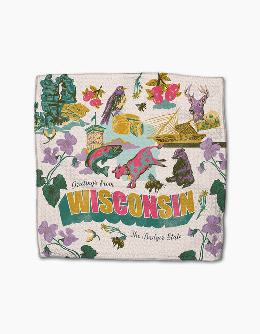 Geometry | Wisconsin Dishcloth Set