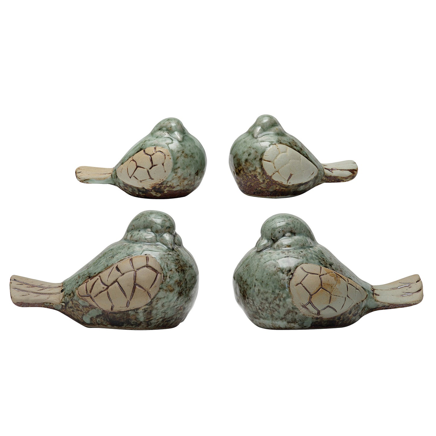 Stoneware Bird, 4 Styles