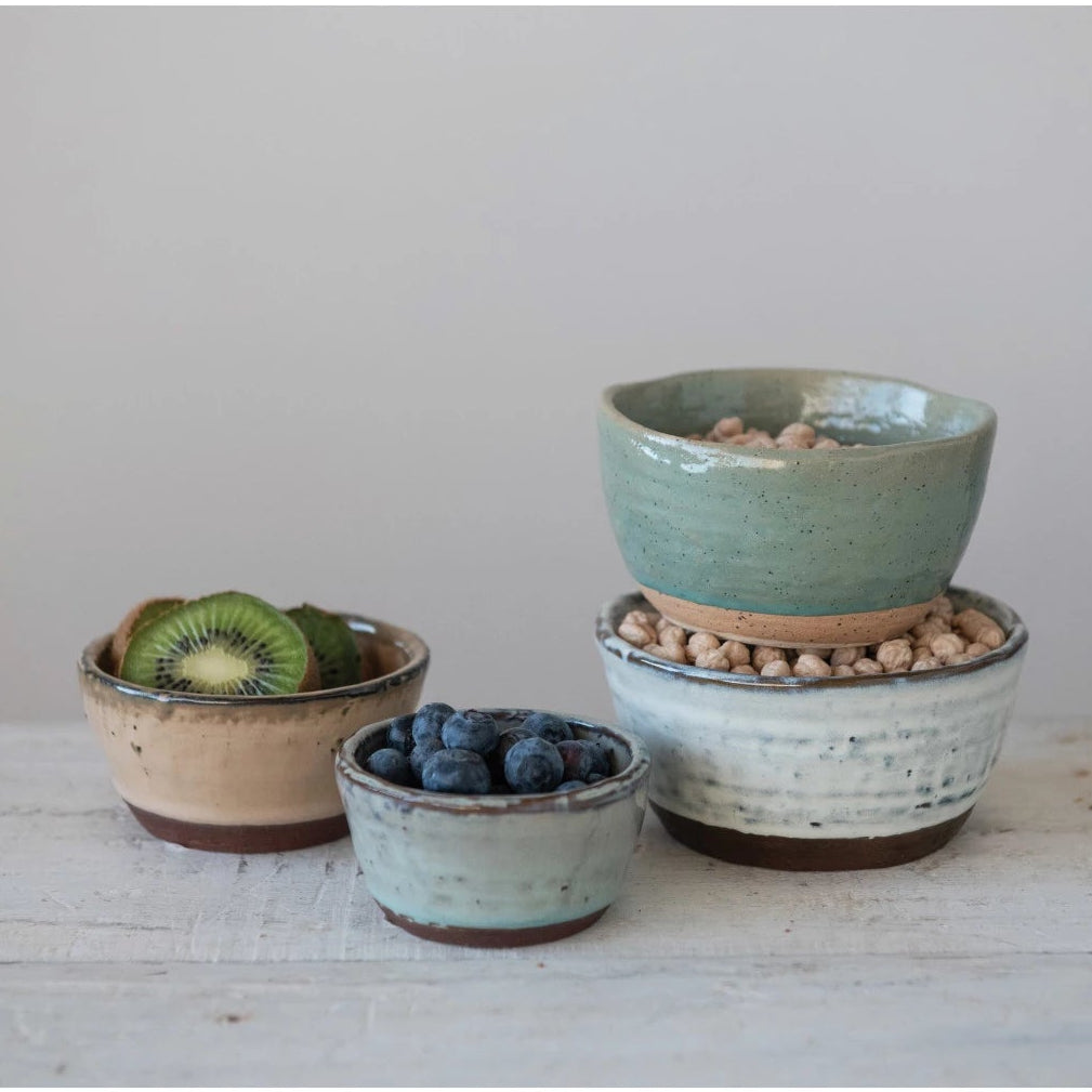 S/4 Stoneware Bowls