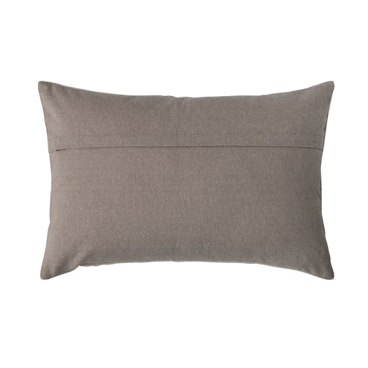 Embroidered Paisley Pillow