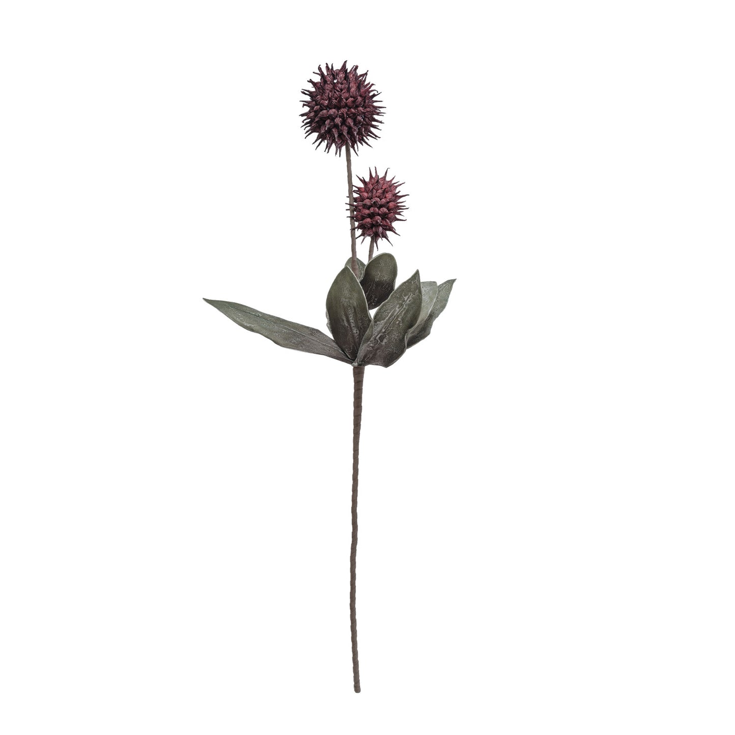 44"H Faux Pod Pick, Berry Color