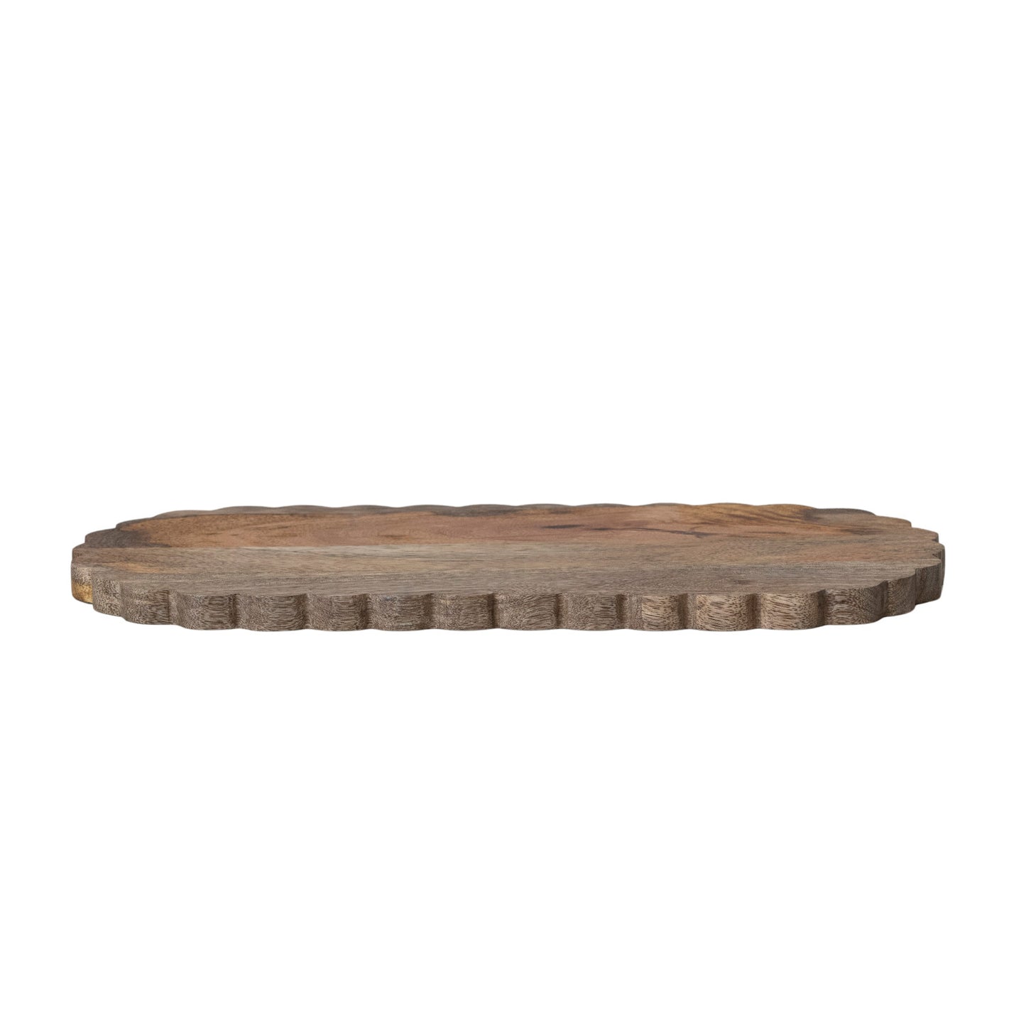 Scalloped Oval Tray