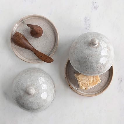 Stoneware Domed Dish