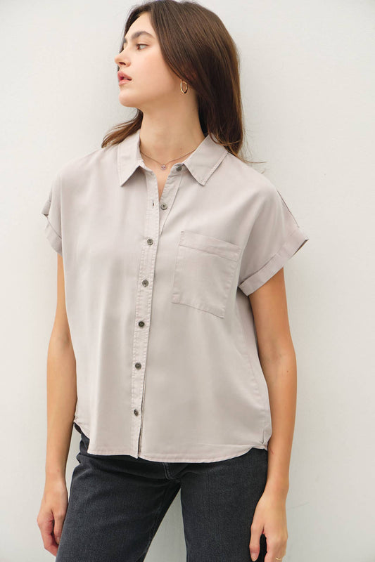 Torey Button Top