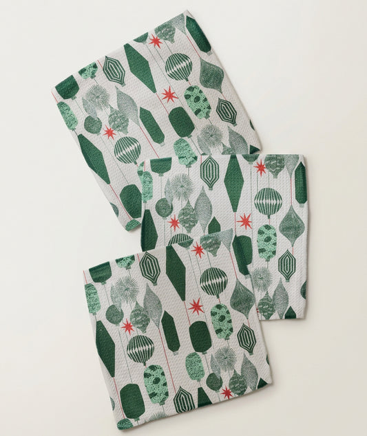 S/3 Alpine Revelry Dishcloths