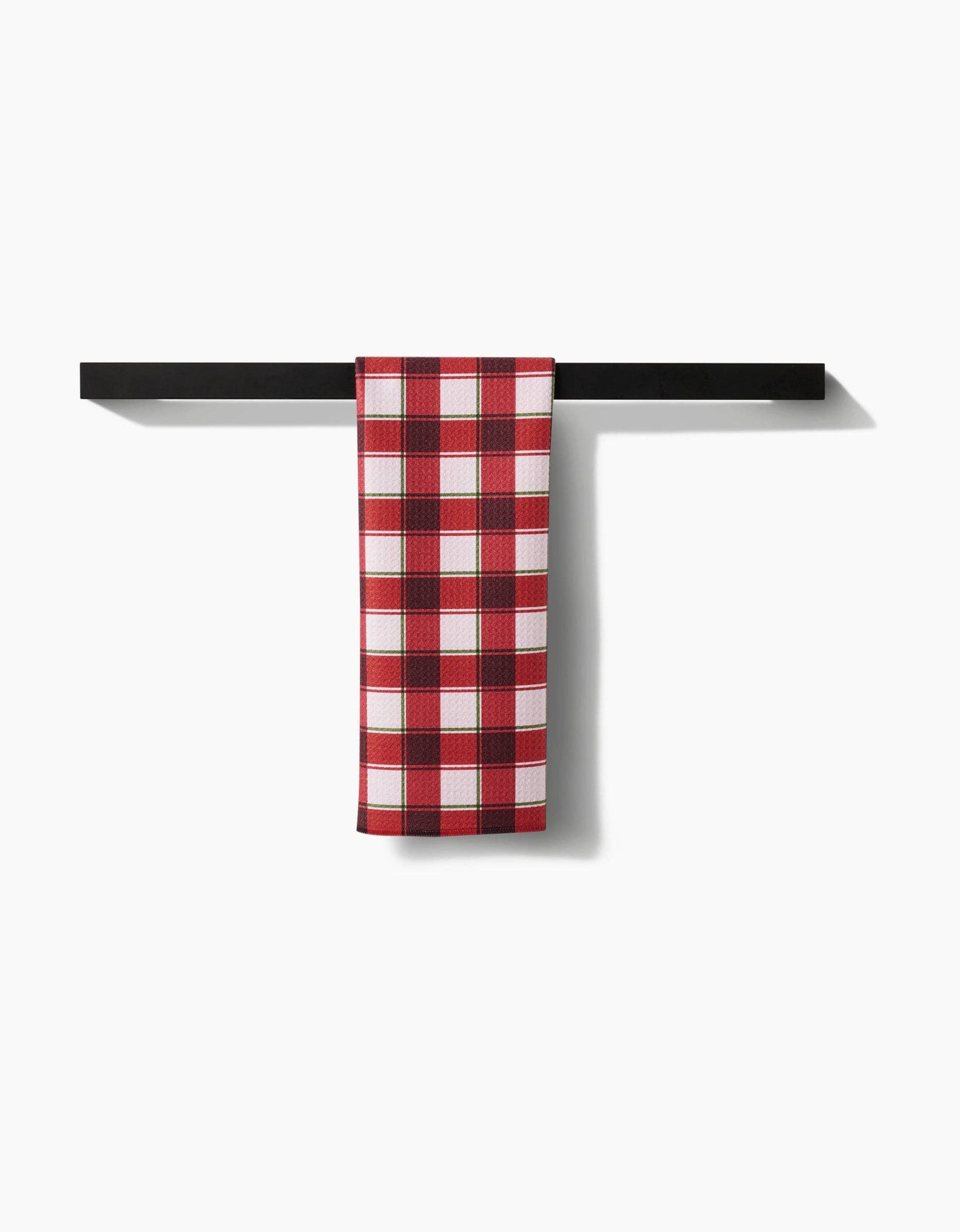 Geometry | Jingle Plaid Tea Towel