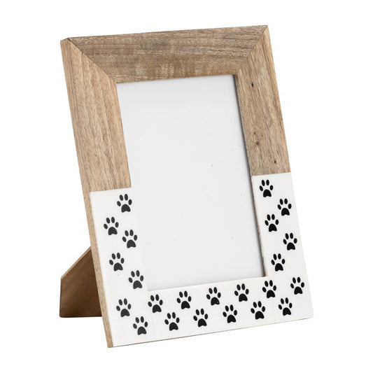 Paw Print Picture Frame