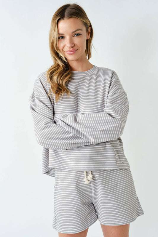 Boardwalk Stripe Pullover