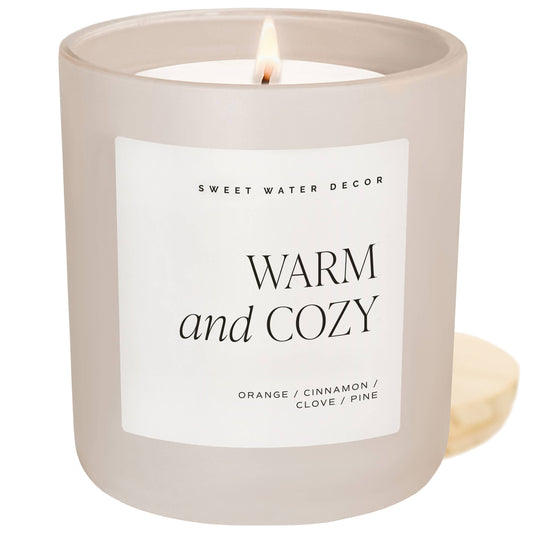 Warm and Cozy Candle 15oz | 70 Hours