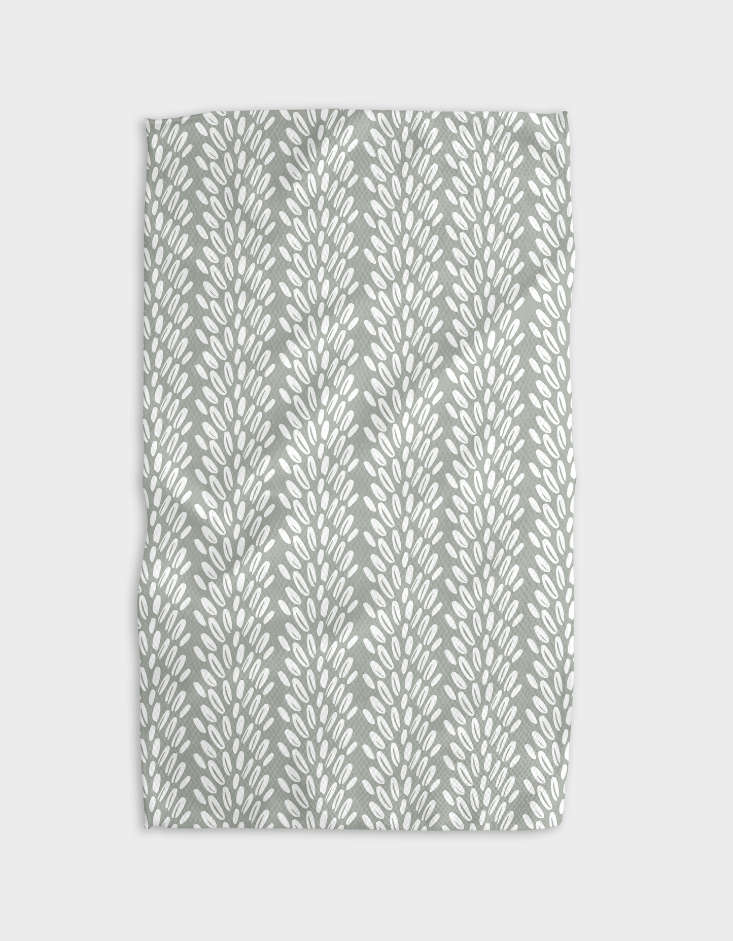 Geometry Sage Seed Tea Towel
