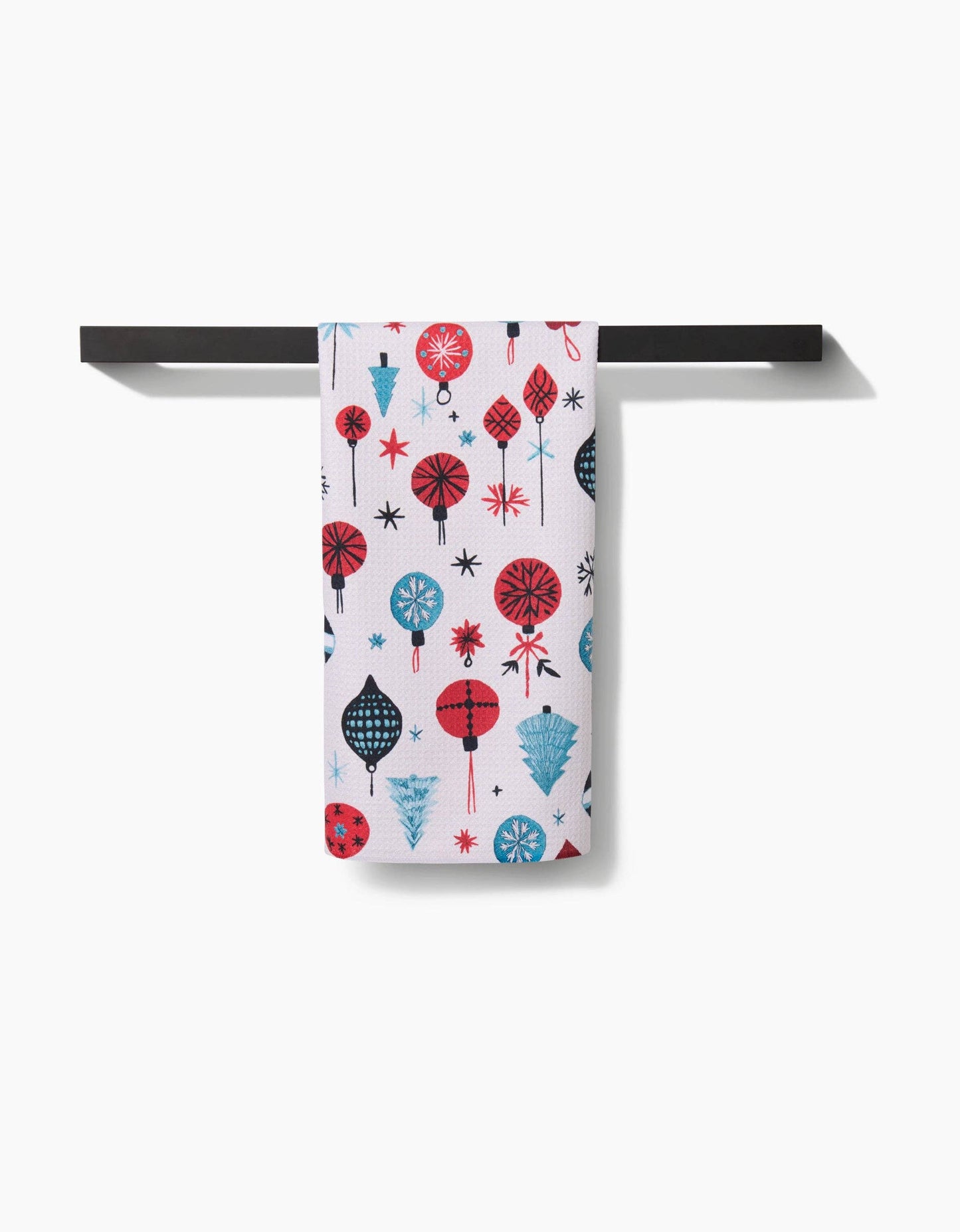 Geometry | Holiday Ornaments Tea Towel