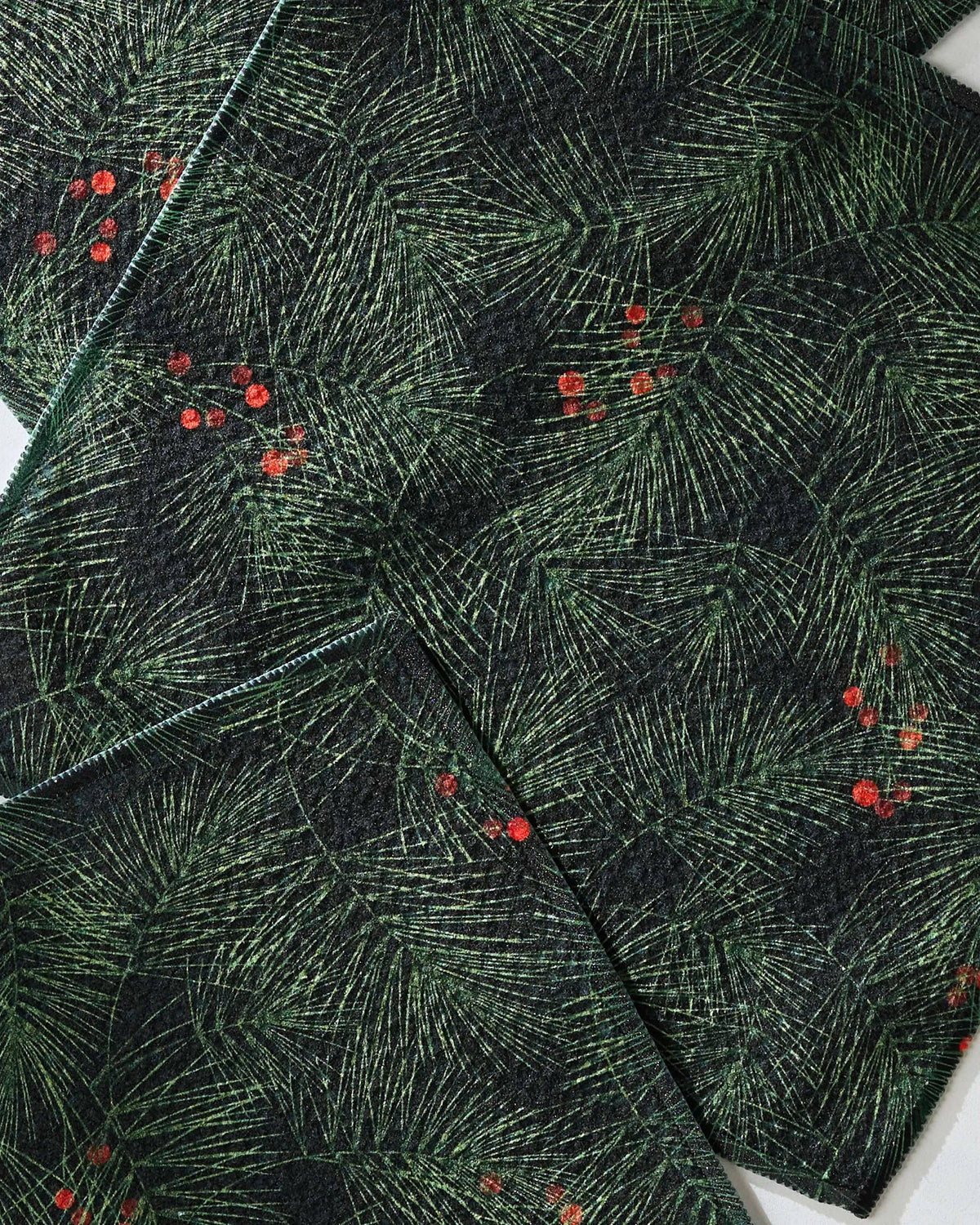 S/3 Evergreen Pine Dishcloths