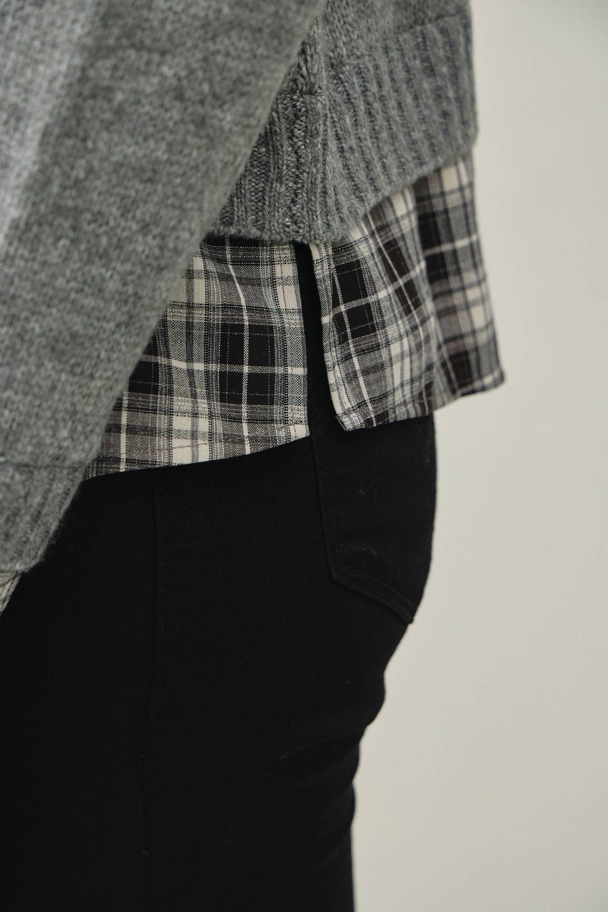 Layered Look Sweater