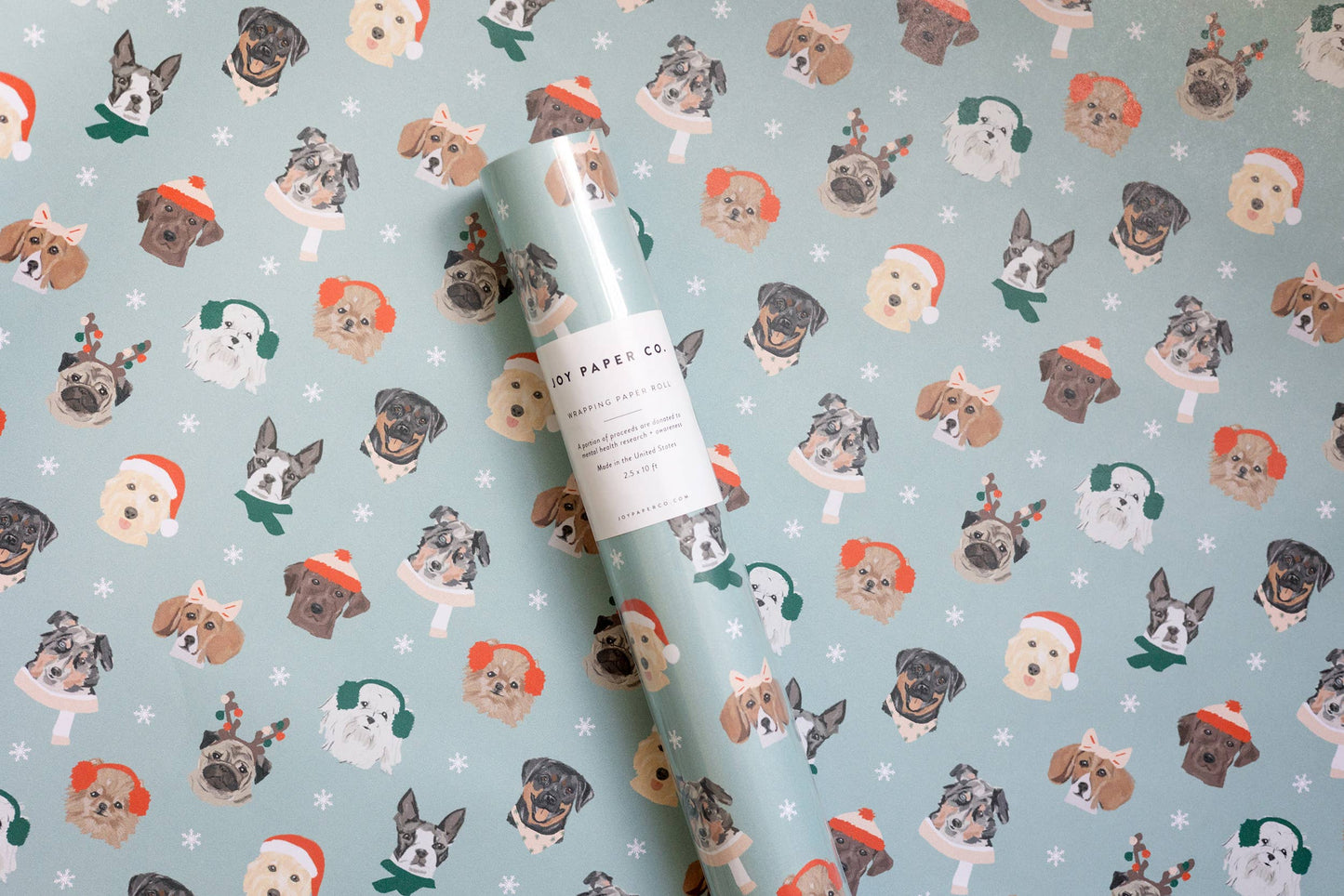 Holiday Dogs Wrapping Paper 4