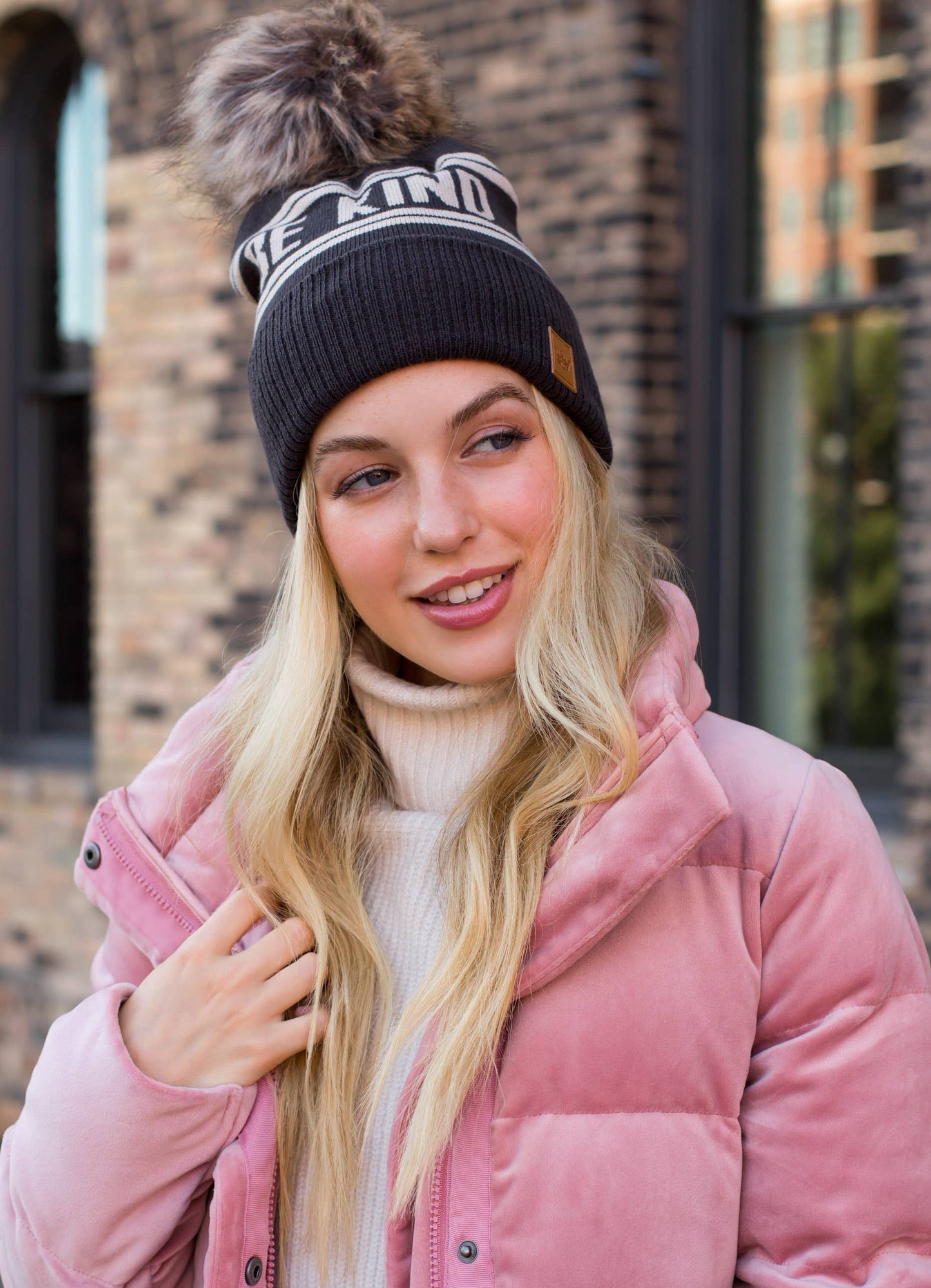 Be Kind Pom Pom Hat