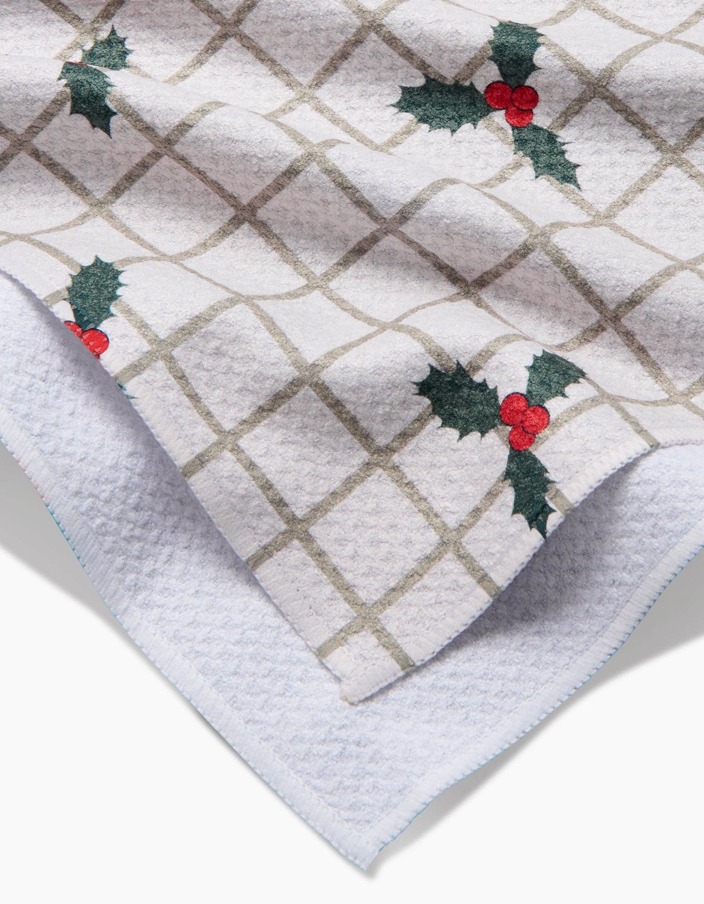 Geometry | Merry Plaid Tea Towel