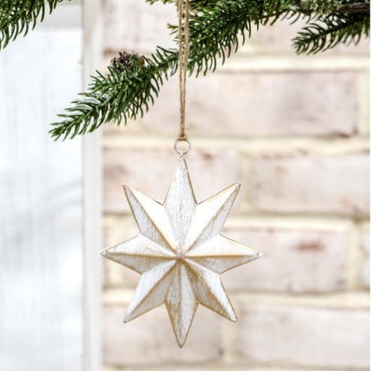 Gold Star Ornament
