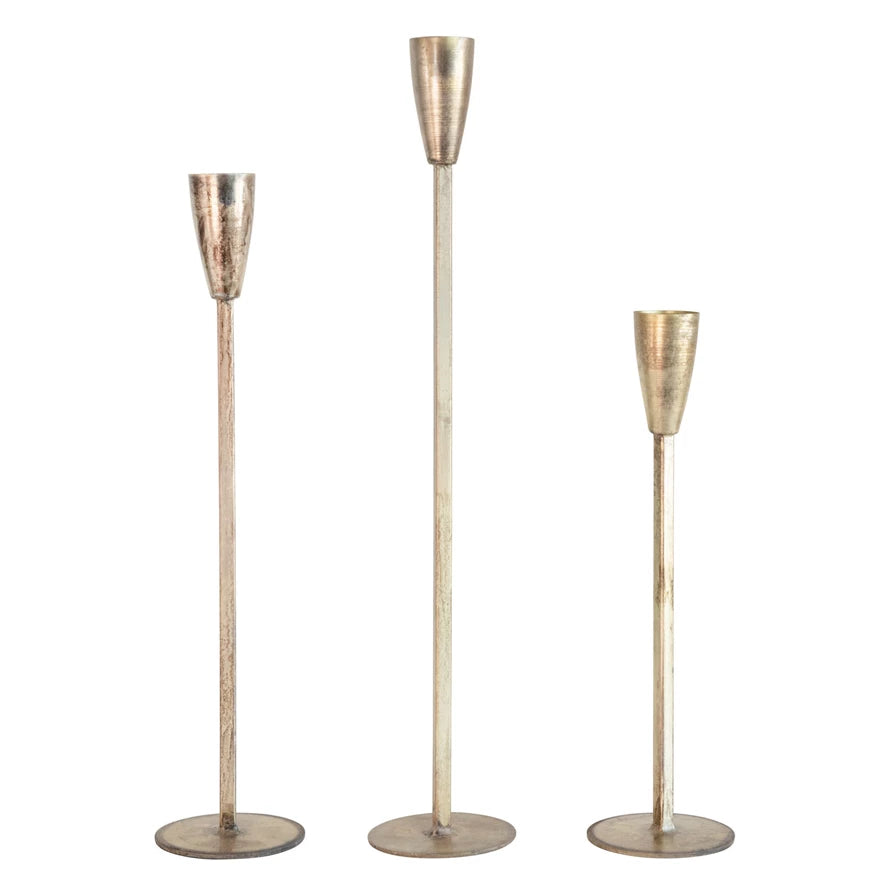 Antique Gold Candlestick