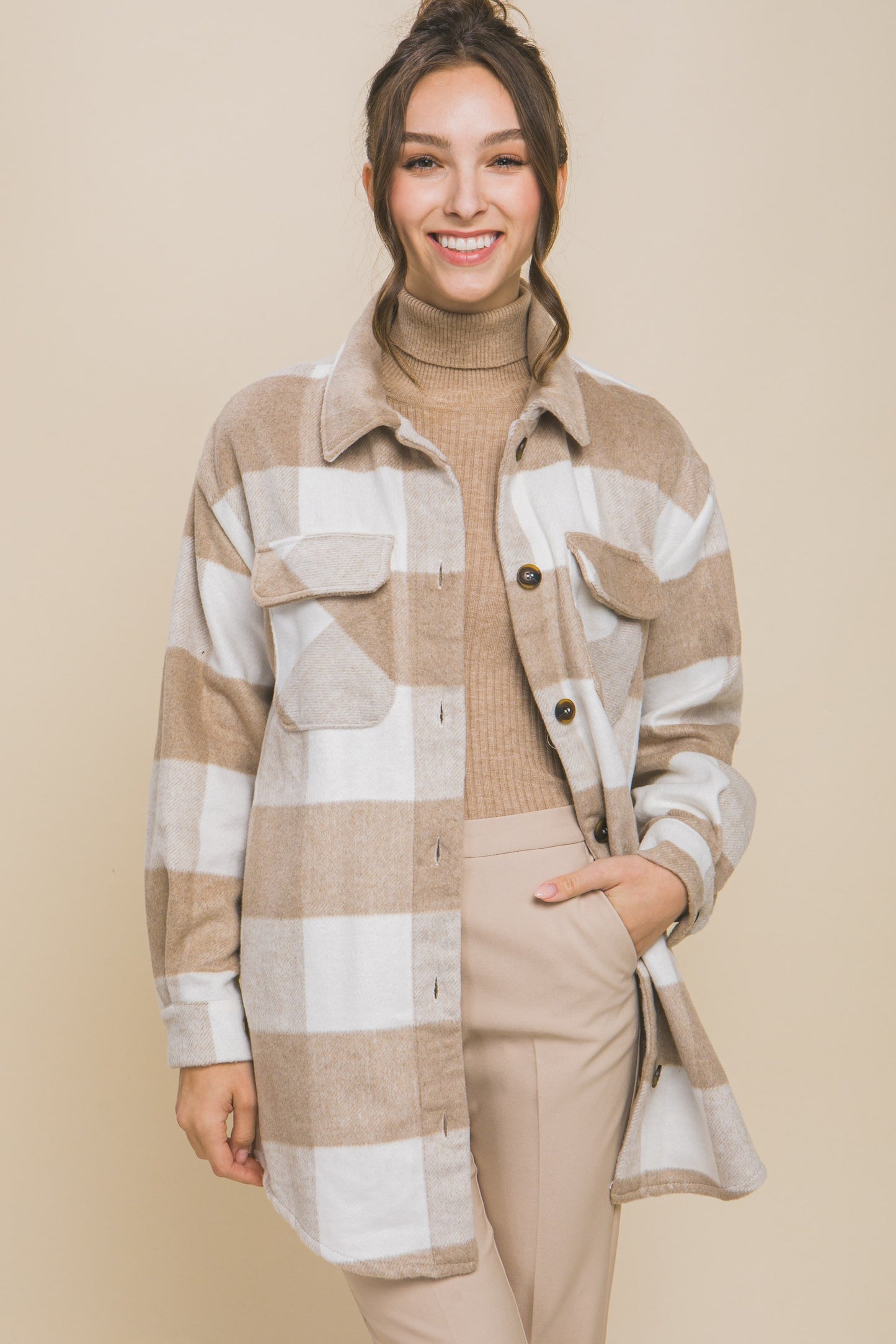 Haley Plaid Shacket