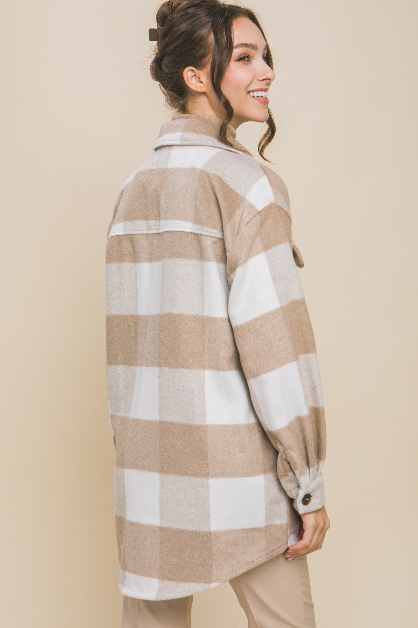 Haley Plaid Shacket