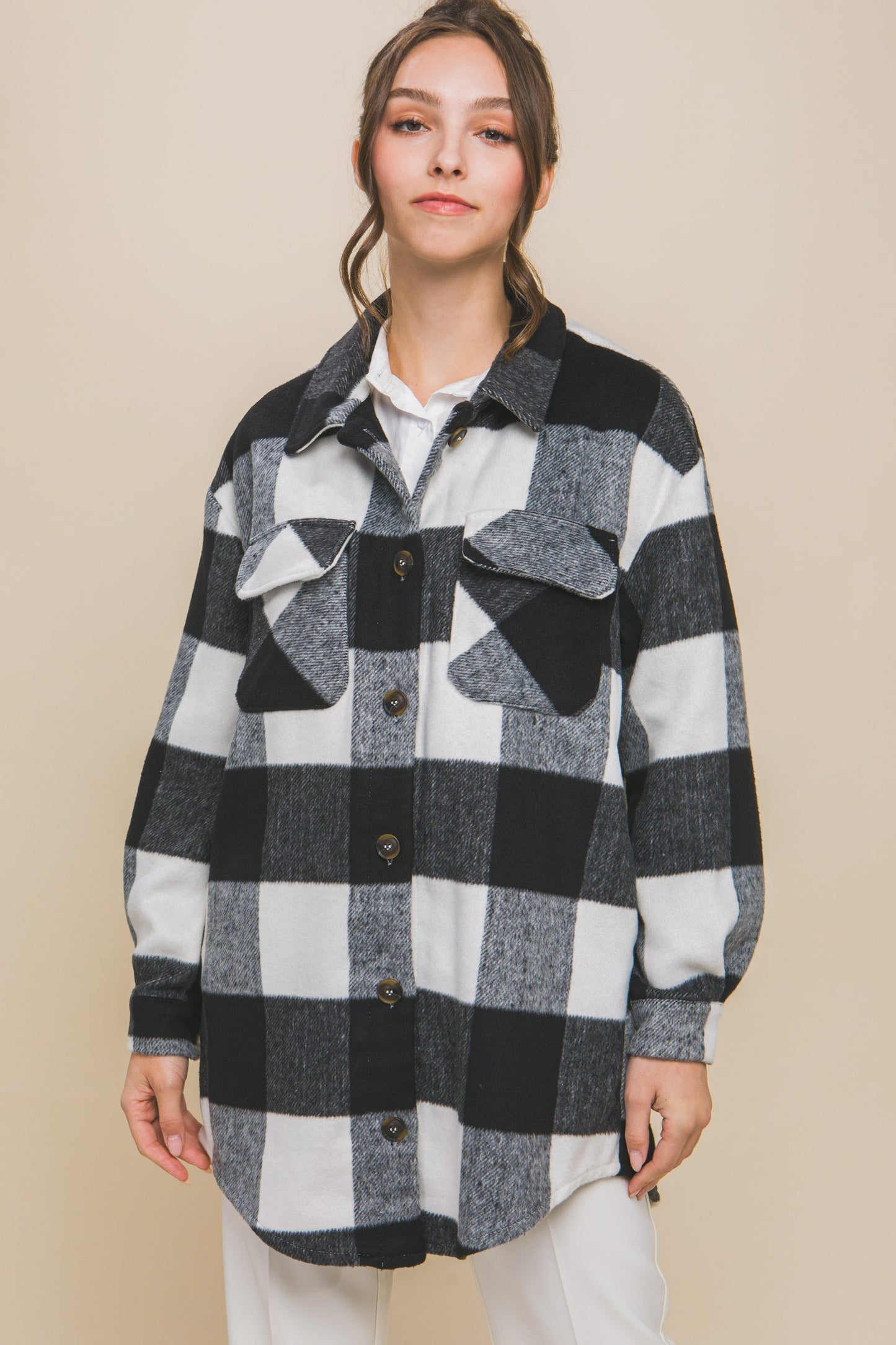Haley Plaid Shacket