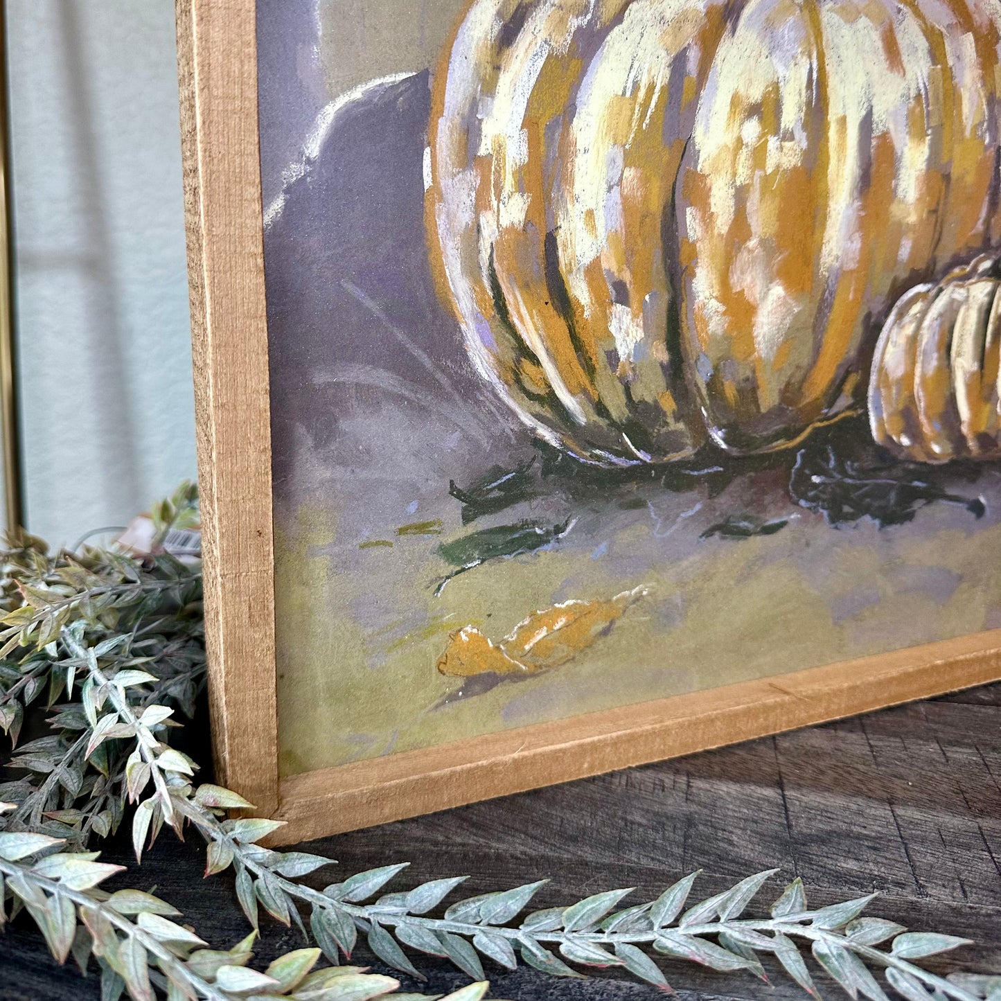 Pumpkin Wall Sign