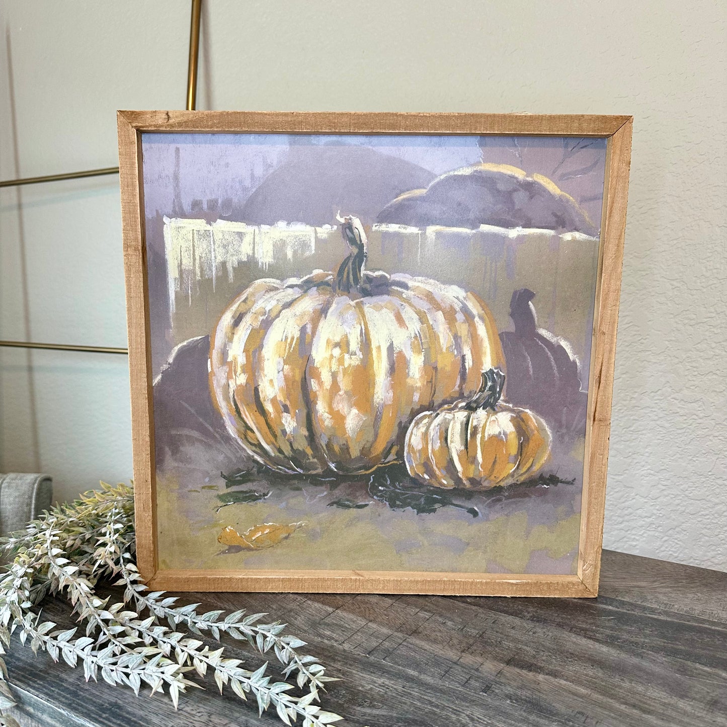 Pumpkin Wall Sign