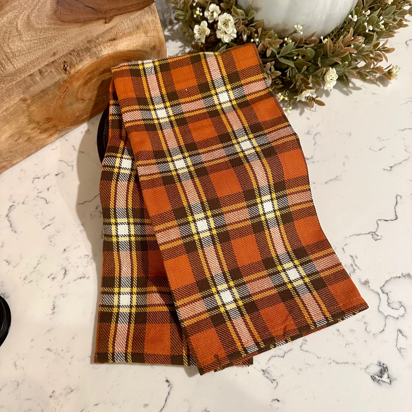 Fall Plaid Towel