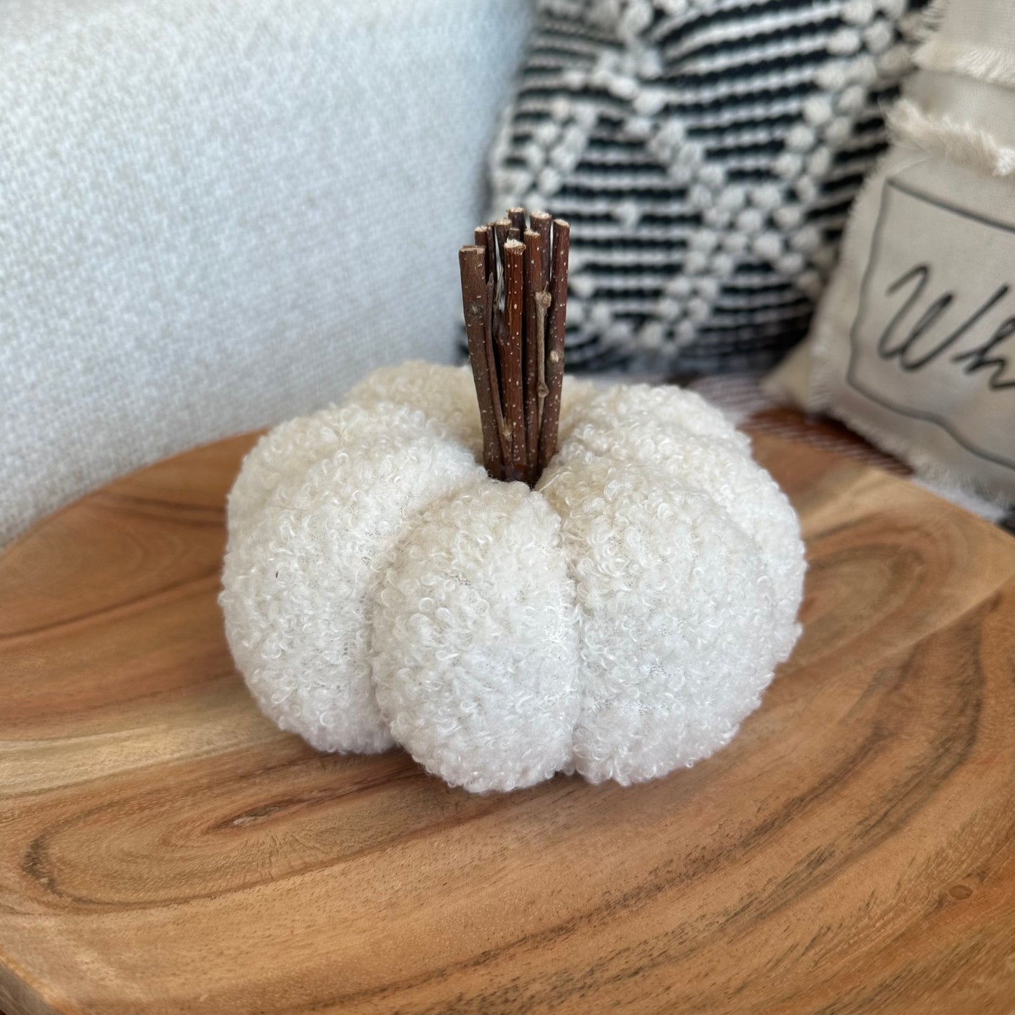 Teddy Plush Pumpkin