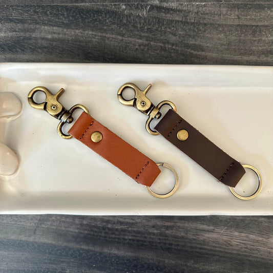 Leather Keychain