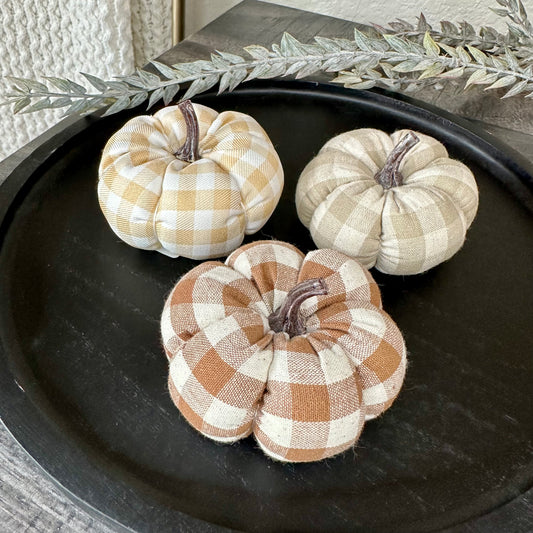 Checkered Pumpkin