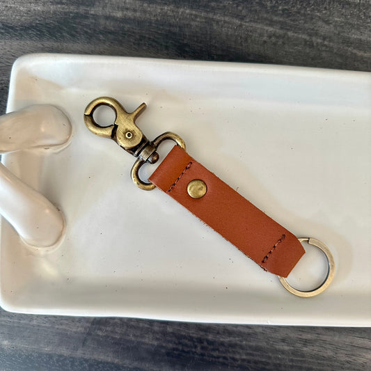 Leather Keychain