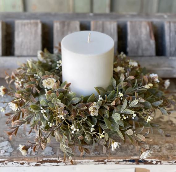 Ivory Autumn Candle Ring