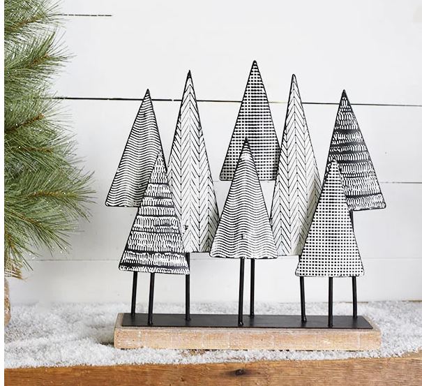 Large Metal Trees