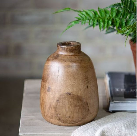 Loren Wood Vase