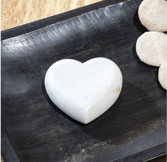 White Marble Heart