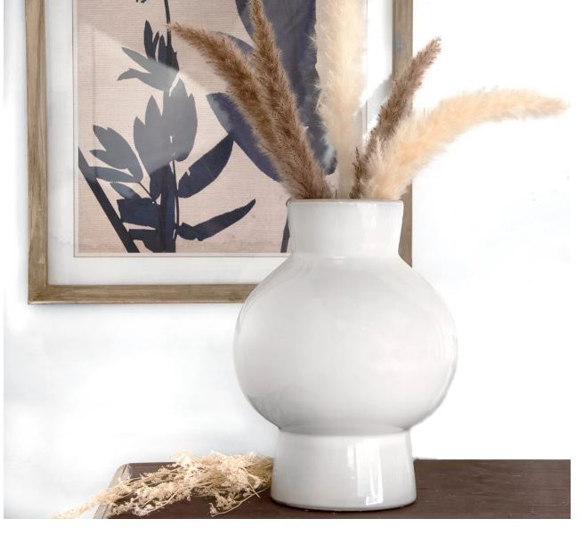 Modern White Vase