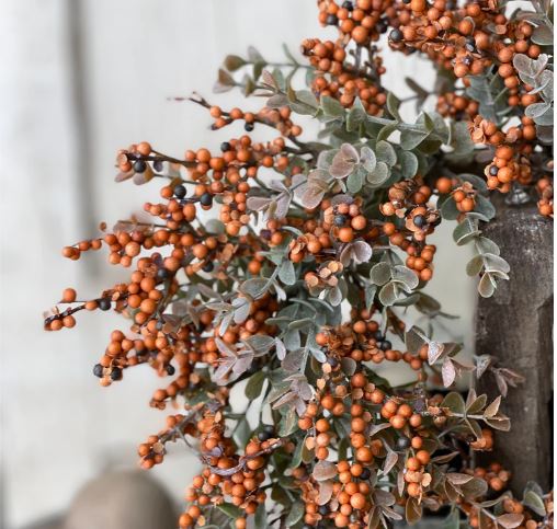 Ochre Berry Candle Ring