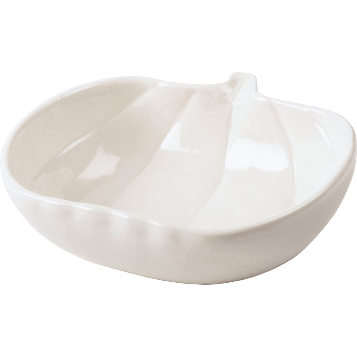 Stoneware Pumpkin Dish