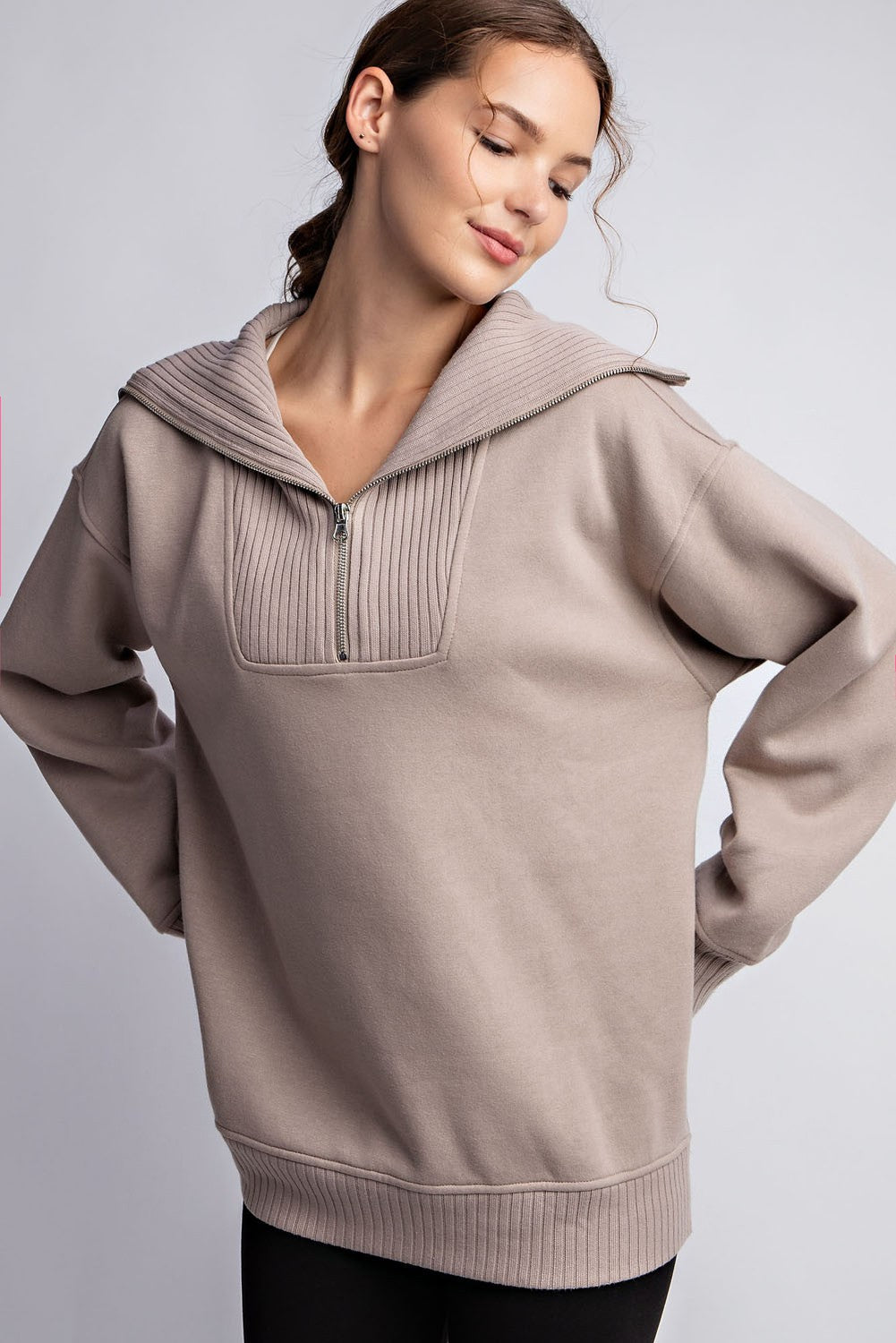 Rae Zip Pullover - COMING SOON