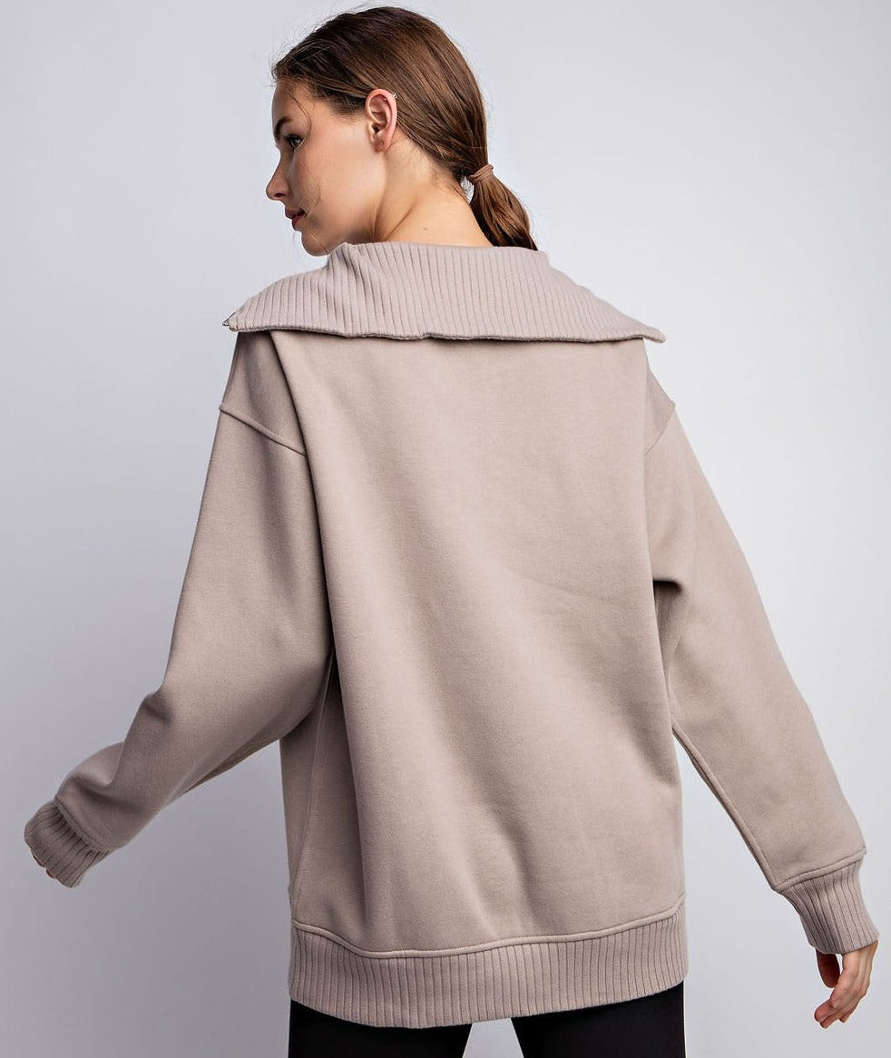 Rae Zip Pullover - COMING SOON