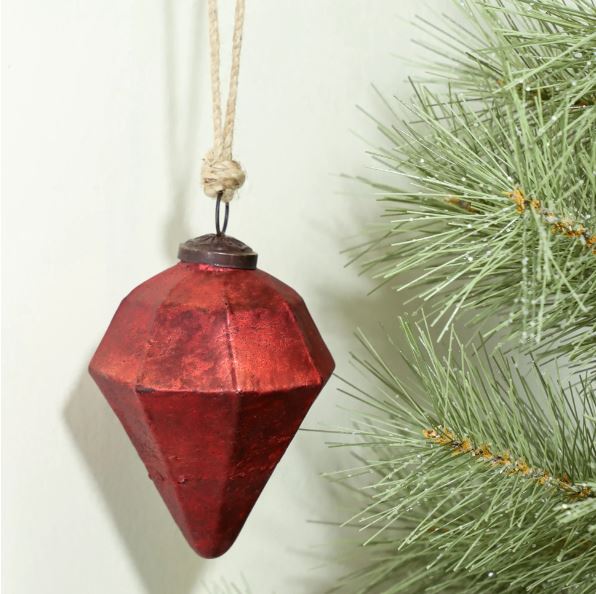 Red Glass Ornament