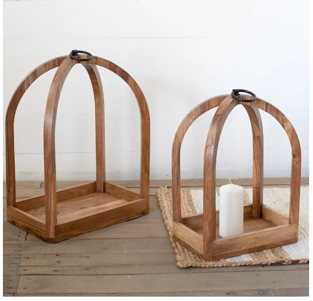 Rosalie Wood Lantern