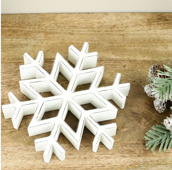Whitewash Snowflake