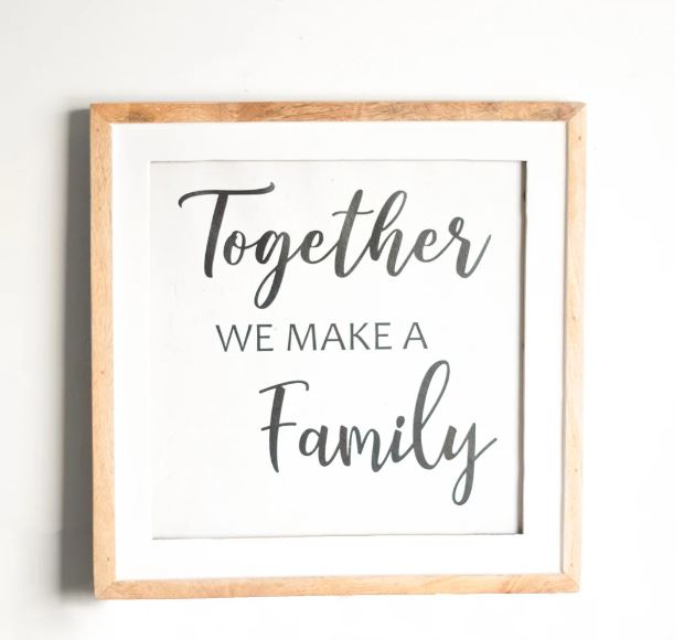 Together Family Sign