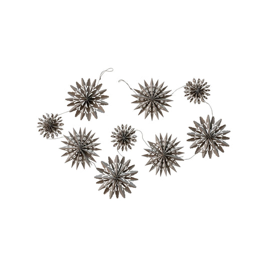 Paper Snowflake Garland