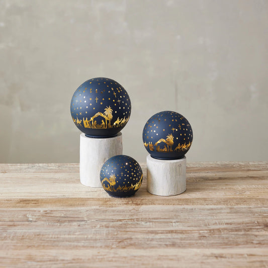 Nativity LED Globe