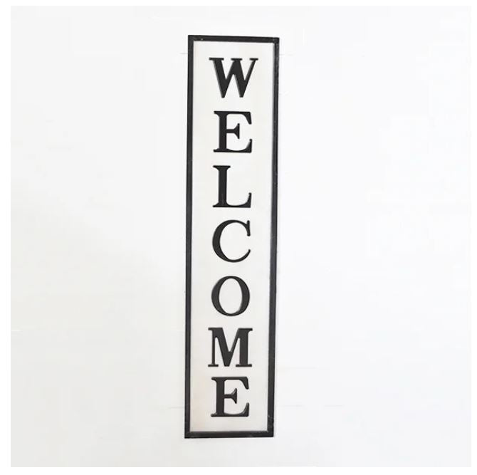 56" Welcome Sign