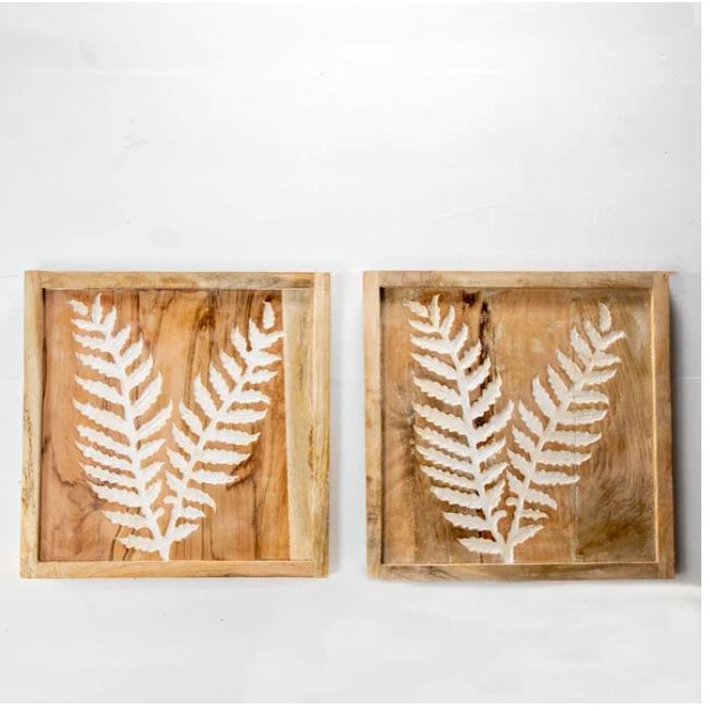 Fern Wood Wall Art